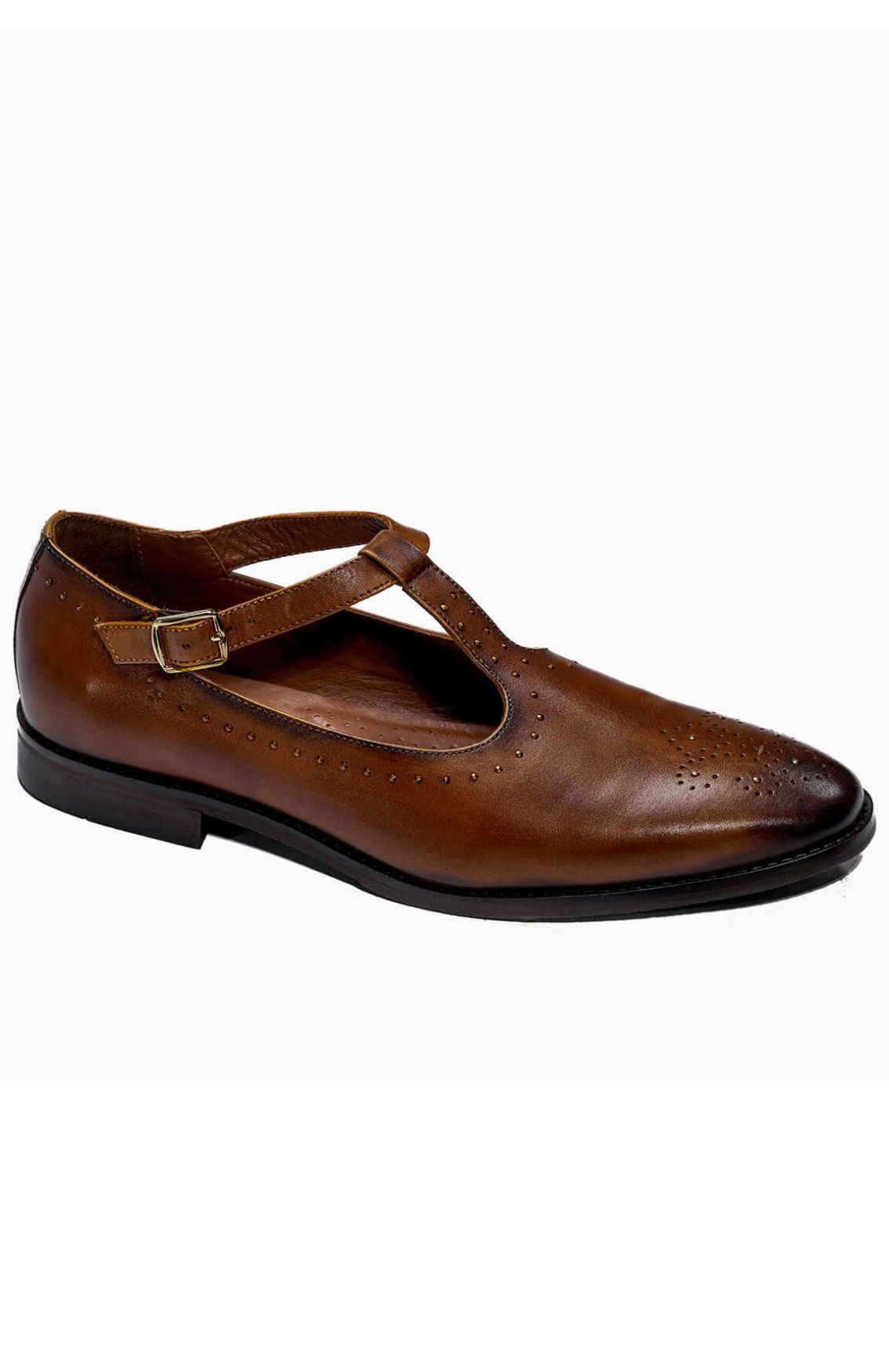 Plain Wingtip Oxfords Sandals 