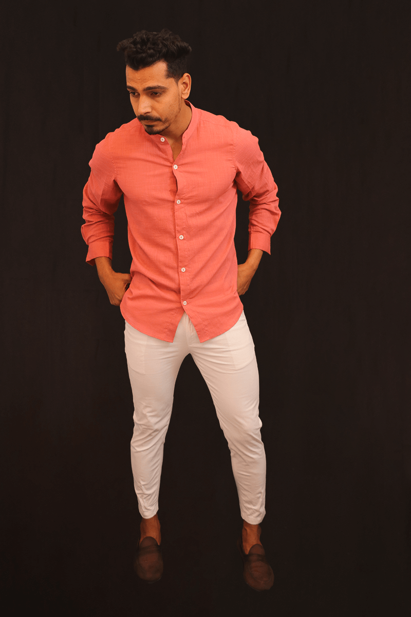 Solid Slim Fit Shirt (LC)