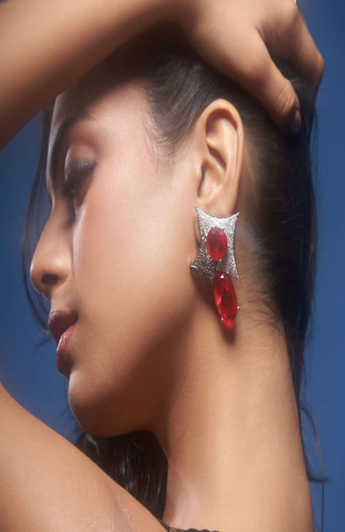 Red Amrita Earrings