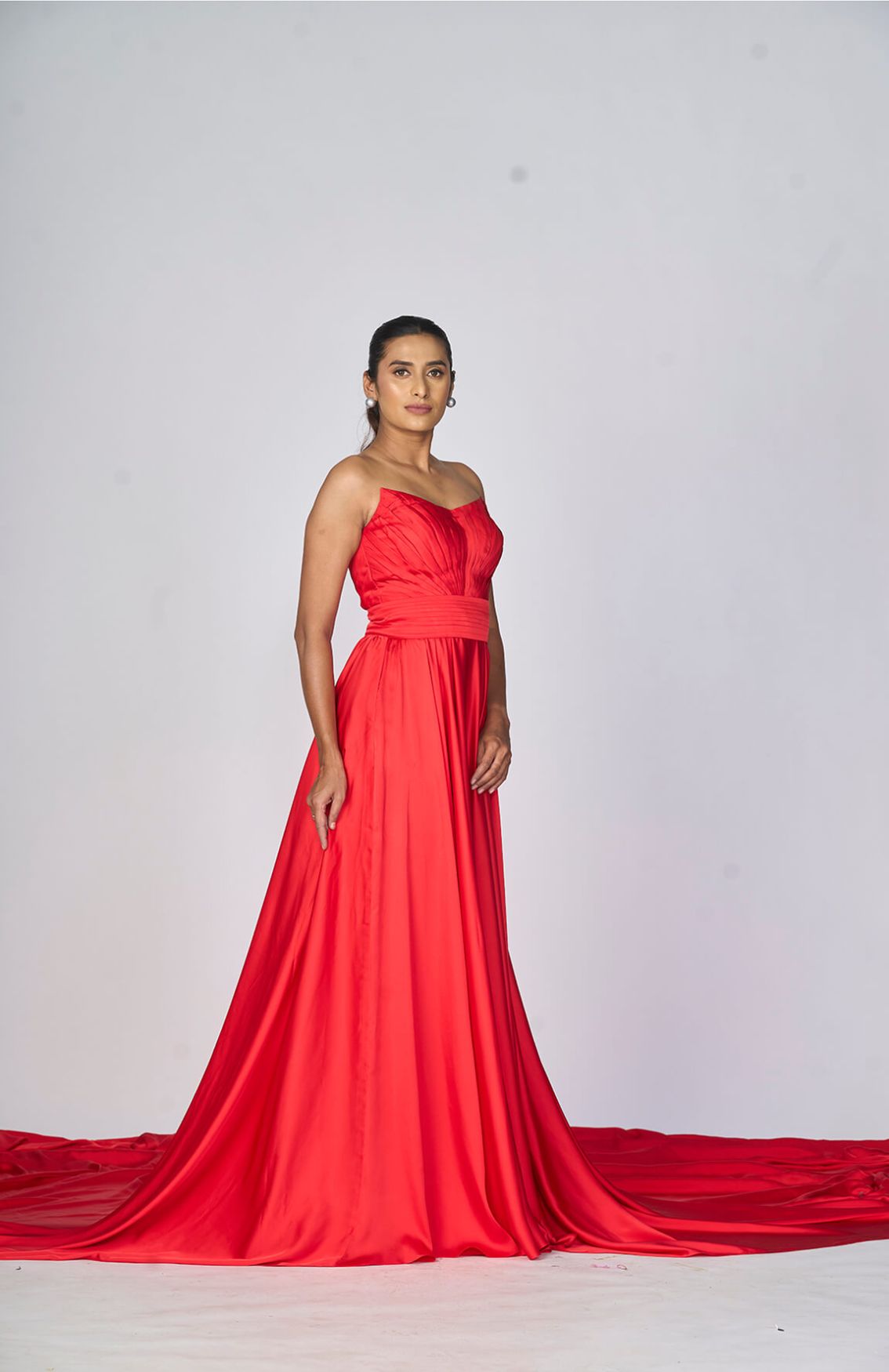 Long Trail Red Gown