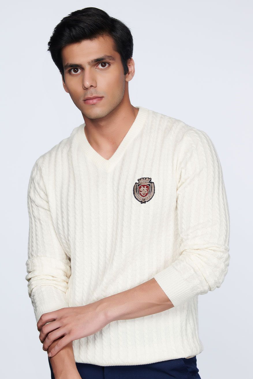 SNCC Cable Knit Sweater