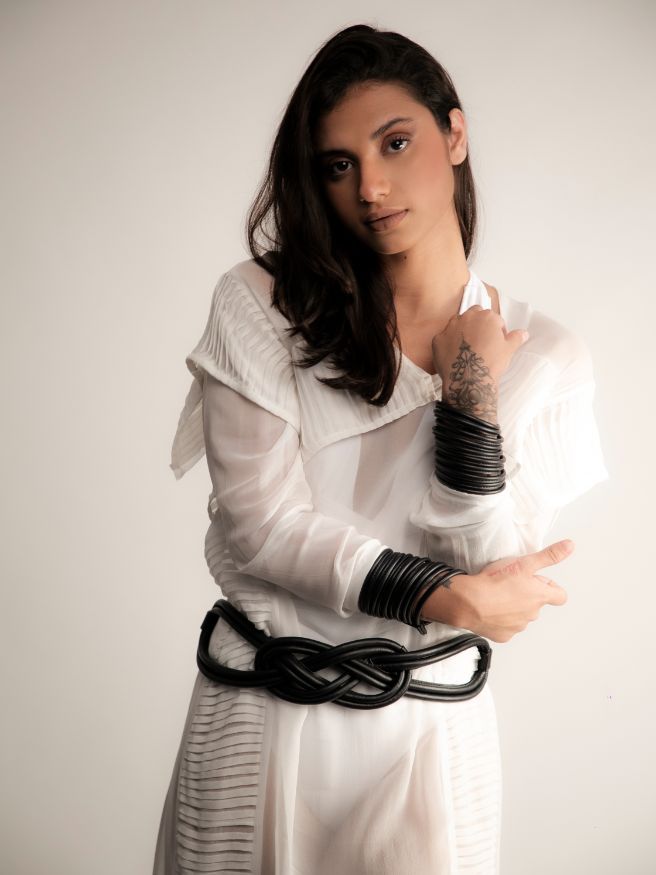 Kate Dress With Interweave Belt