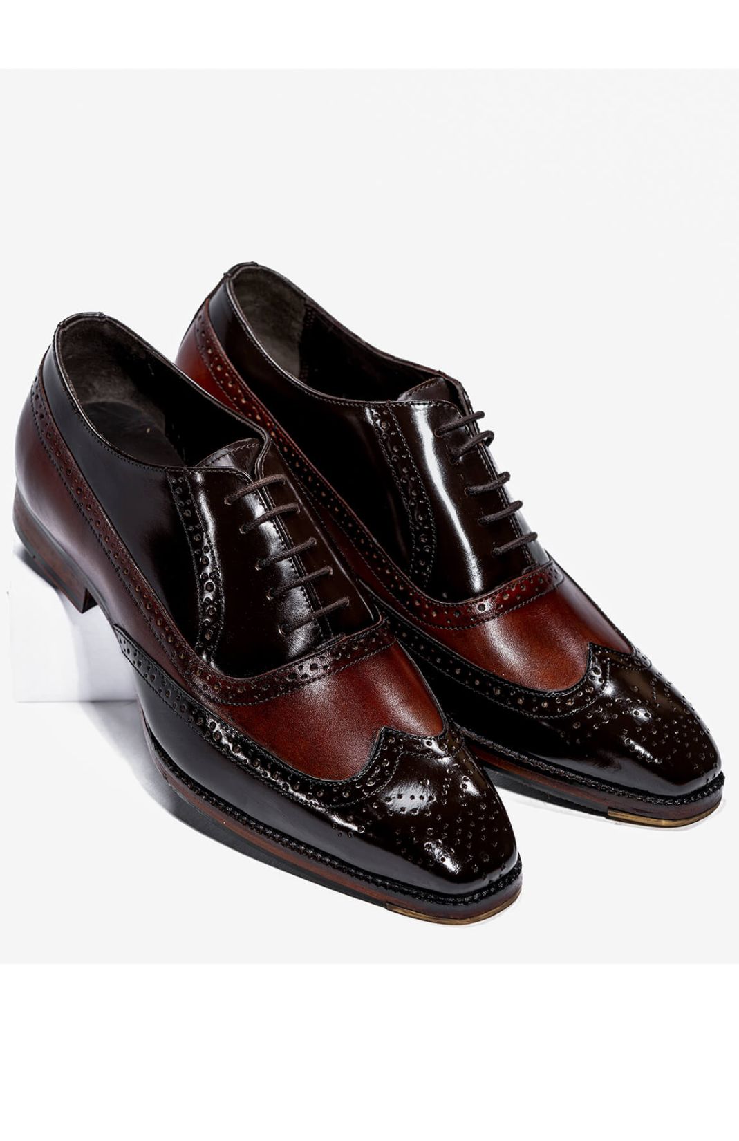 Longwing Brogue Lace-Up Shoes