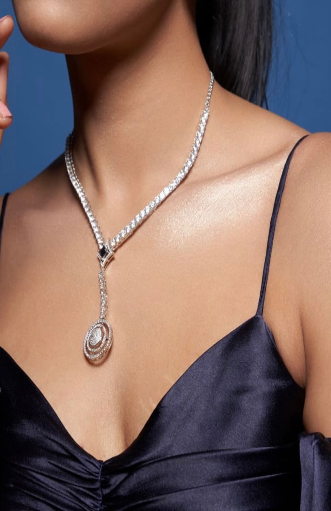 Blue Roshini Necklace