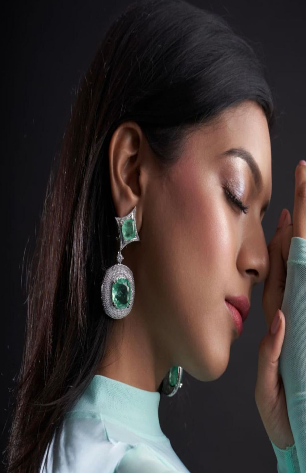 Mint Begum Earrings