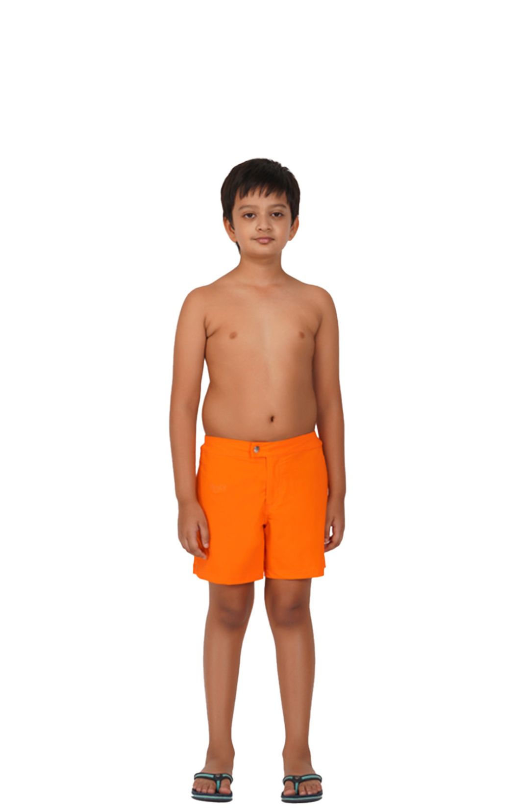 Pumpkin Solid Boys Shorts